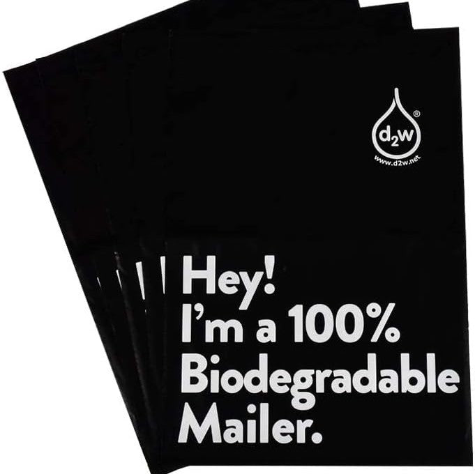 100% d2w Biodegradable Compostable Eco Friendly Poly Mailers